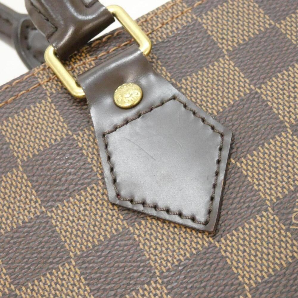 LOUIS VUITTON Brown Damier Speedy 30 Boston Bag - Picture 4 of 10